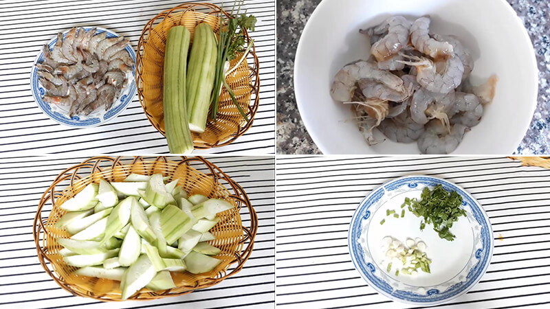 Canh Mướp Nấu Tôm