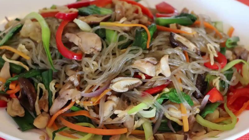 Miến Xào Thịt Gà