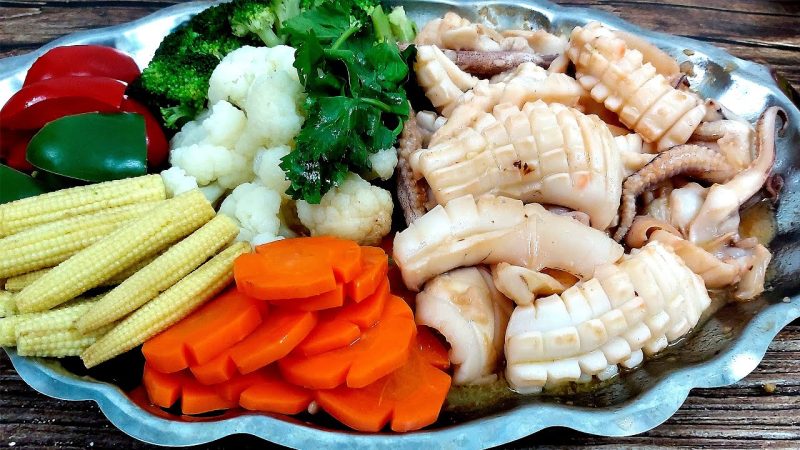 Mực Xào Thập Cẩm