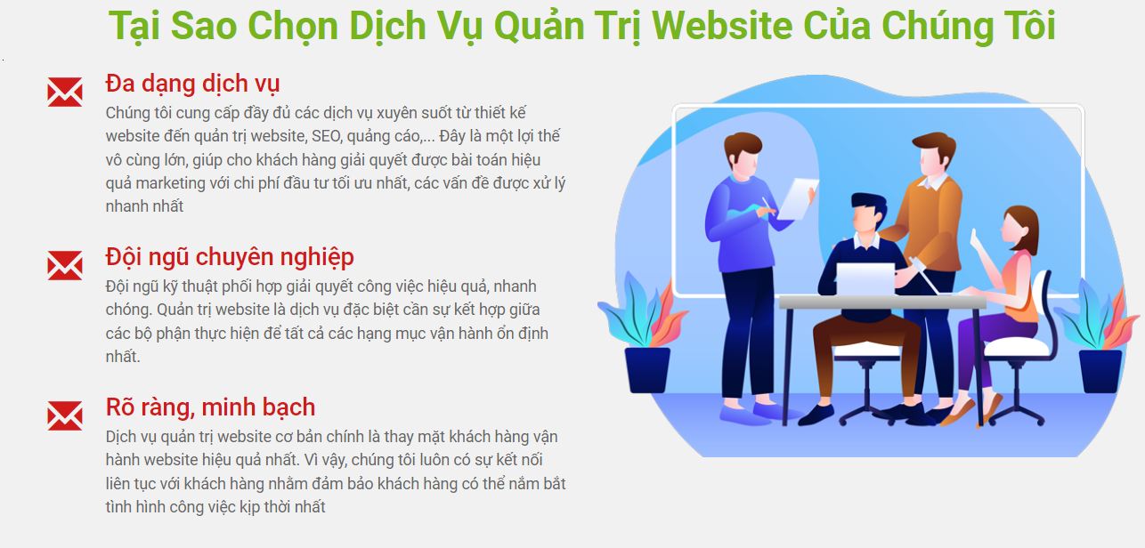 Tại Sao Nên Chọn Dịch Vụ Chăm Sóc Website
