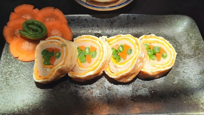 Trứng Cuộn Rau Củ