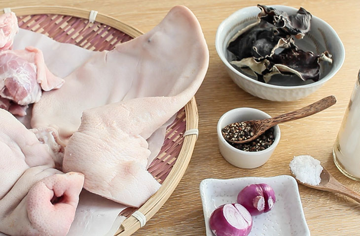Cách làm giò xào miền bắc