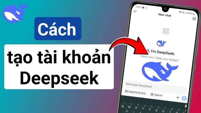 Cách đăng ký DeepSeek