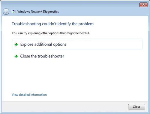 Chạy Trình Khắc Phục Sự Cố Mạng Diagnose