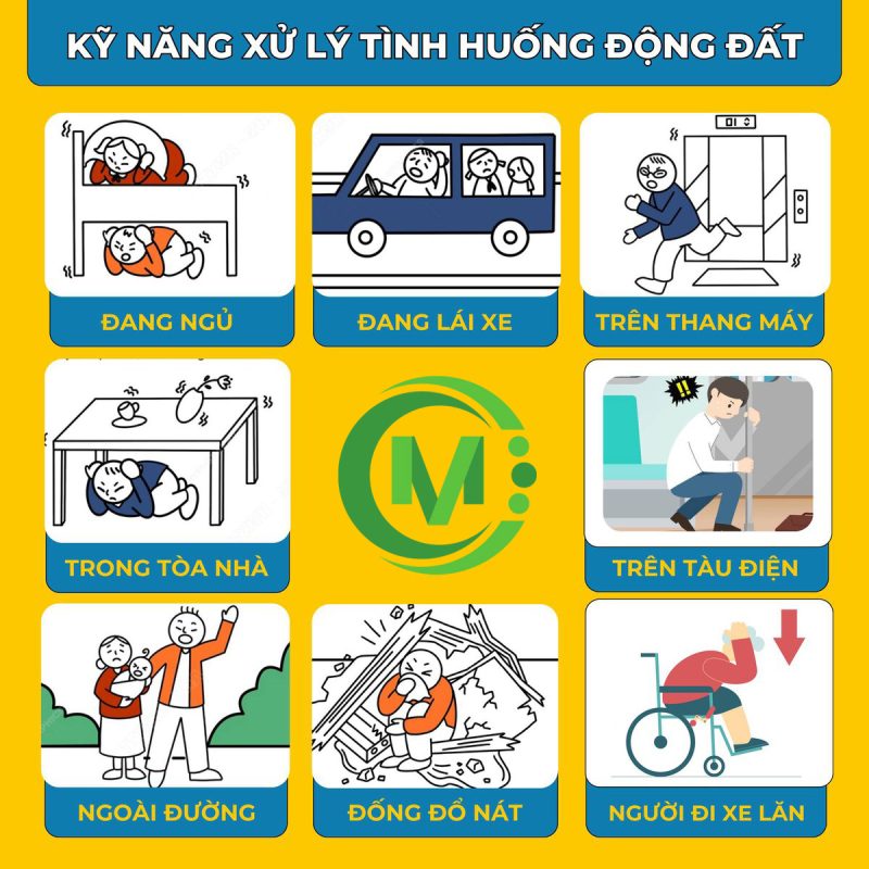 Kỹ Năng Thoát hiểm Khi Xảy Ra Động Đất