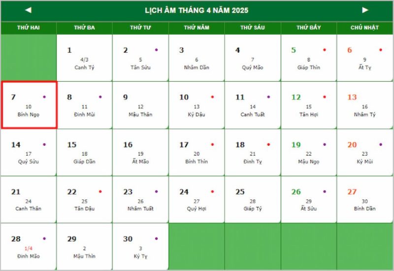 Lịch Nghỉ Lễ Giỗ Tổ Hùng Vương 2025