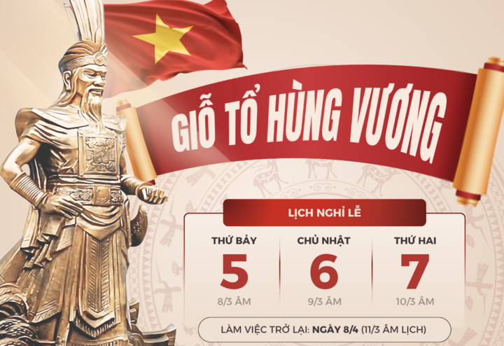 Giỗ Tổ Hùng Vương 2025 Nghỉ Mấy Ngày