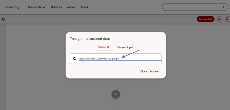 Schema Markup Validator