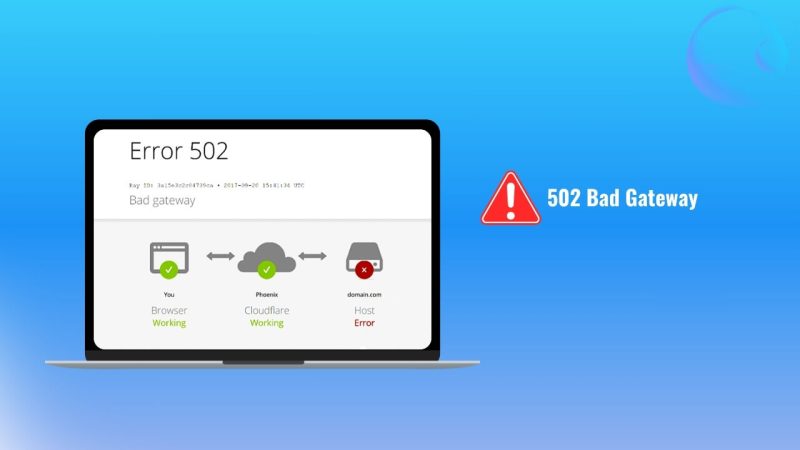 Lỗi 502 ảnh hưởng đến SEO như thế nào?