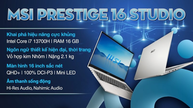 MSI Prestige 16 Studio