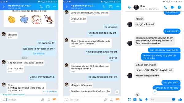 Report tin nhắn lừa đảo (Messenger)